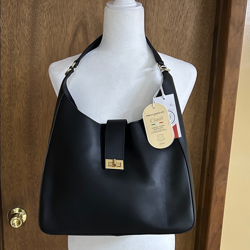 Viola Castellani Milano Crossbody Shoulder Purse medium-sized rectangular bag